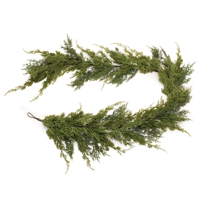 65" Mixed Juniper & Pine Real Touch Garland