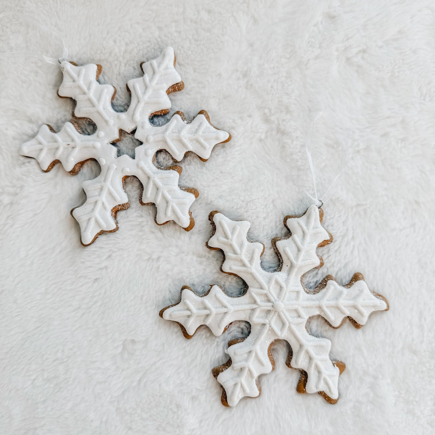 Set of 2 Sugar & Spice Star Ornaments