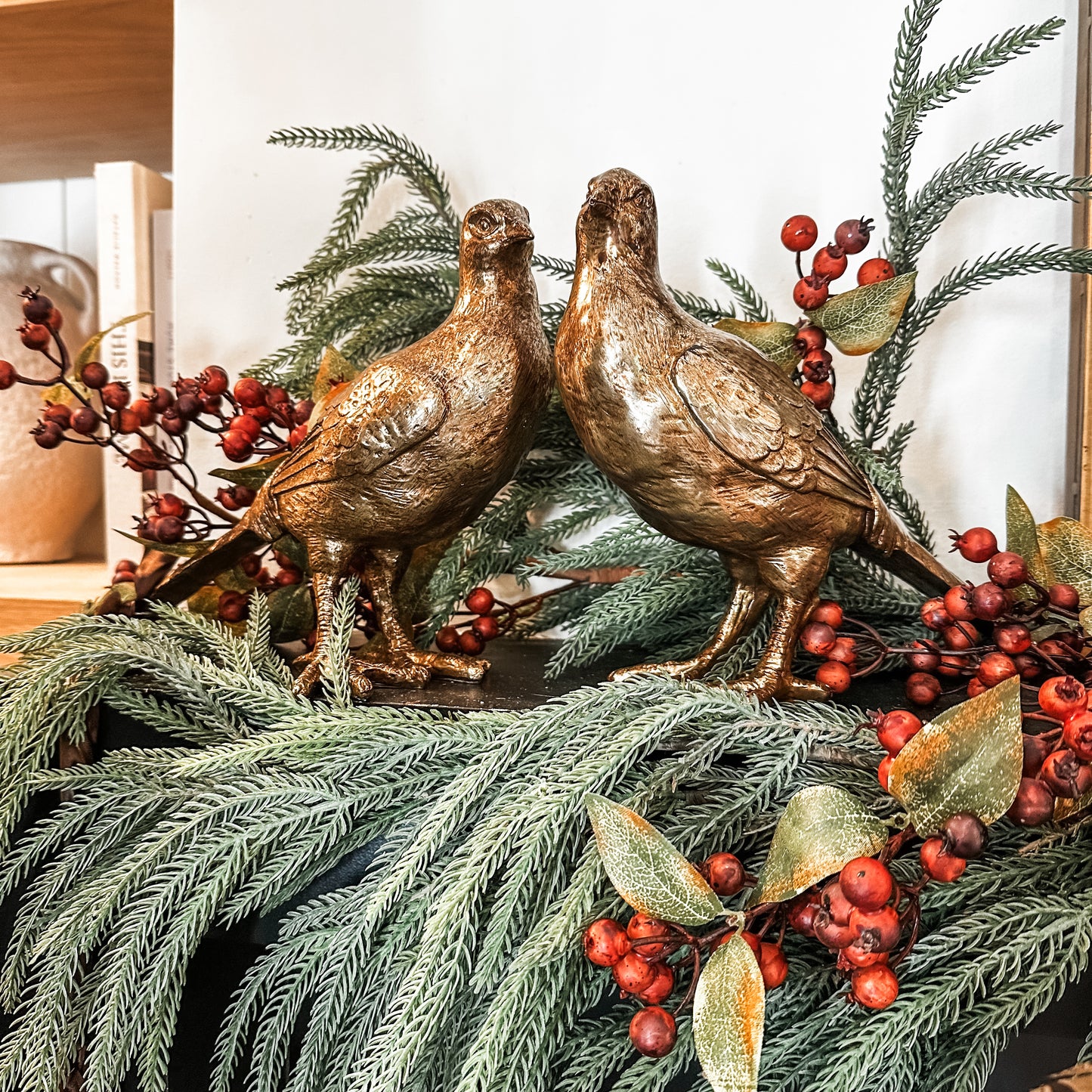 Set of 2 Golden Pheasants