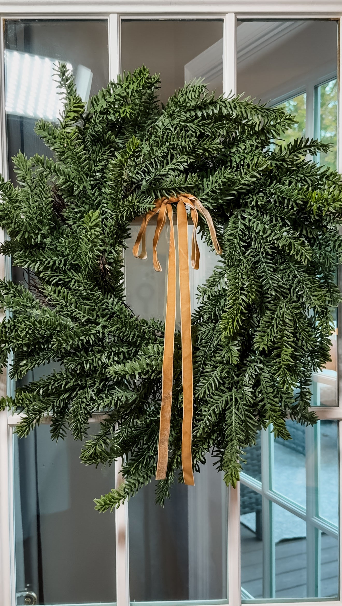 32" Real Touch Balsam Fir Wreath