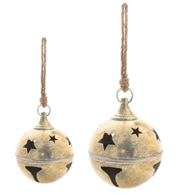 Set of 2 Starry Night Jingle Bells