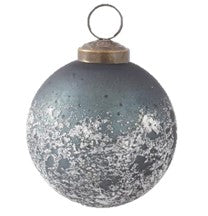 Snow Kissed Frosted Mercury Glass Ornament Sets