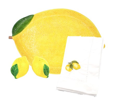 Positano Lemon Serveware Collection