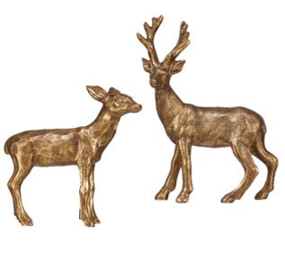 Set of 2 Mini Woodland Reindeer