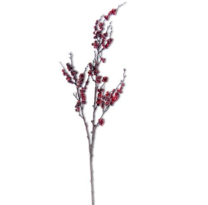 43" Mixed Red Berry Branches